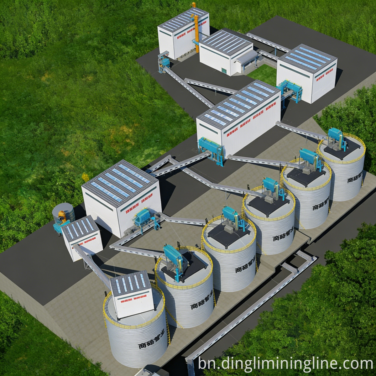 Construction Stone Processing Line